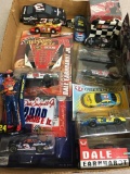 Group of Nascar Figurines and Cars