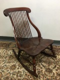 Vintage Wooden Rocking Chair