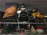 2 Shelves of Christmas Treasures