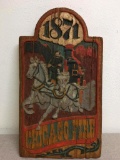 1871 Chicago Fire Sign