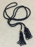 Beaded Lariat Necklace