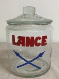 Lance Glass Canister Jar