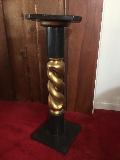 Decorative Metal and Marble Stand