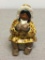 Eskimo Figurine Signed by C. Alan Johnson 1960