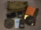 Vintage Airforce Flight Bag w/Oxygen Mask and Contents