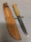 Vintage KI Mora Sweden Knife w/Steath