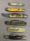 Group of Six Vintage Pocket Knives