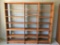 Mid Century Modern Danish Solid Teak Wood Bookshelf