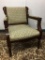 Antique Rolling Arm Chair