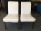 Pair of Fabric Covered IKEA Chairs