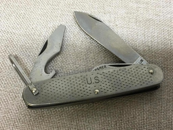 Vintage Four Blade Utility Pocket Knife