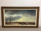 Framed Original Signed Oil Painting by Zoltan Steiner 