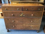 Antique Dresser w/Five Drawers by Gans Brothers