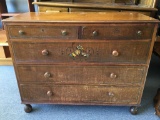 Antique Dresser w/Five Drawers by Gans Brothers