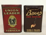 Pair of Vintage Tobacco Tins