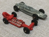 Pair of Vintage Metal Die Cast Cars