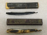 Pair of Vintage Straight Razors