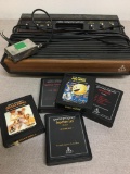 Vintage Atari Console and Games
