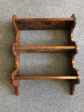 Three Tier Wood Shelf