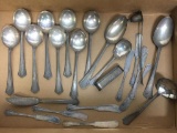 Lot of Sterling Silver Spoons, Serving Flatware, Snuffer and More Total Weight 27.0 oz