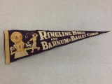 Vintage Ringling Brothers and Barnum and Bailey Pennant