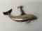 .925 Silver Whale Pendant