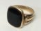 10K Onyx Ring Weight 6.3 dwt