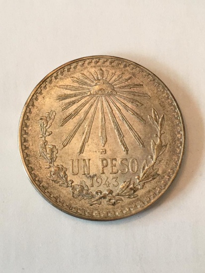 1943 Peso Coin