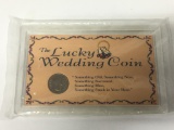 The Lucky Wedding Coin English Sixpence