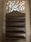Porcelain Thimble Collection w/Wood Shelf