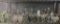 Shelf Lot of Misc Clear Glass Items