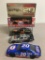 Group of Four Nascar Scale Die Cast Cars