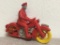 Vintage 1950s Auburn Rubber Co. Police Motorcycle
