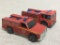 Vintage Hot Wheels Redline Fire Truck and Ambulance