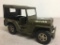 Vintage Plastic Tonka Military Jeep