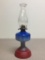 Vintage Patriotic Eagle Oil Lamp