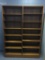 Mid Century Modern Bookshelf w/14 Shleves