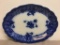 Antique F & Sons Flow Blue Platter