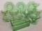 Lot of Green Glass as Pictured