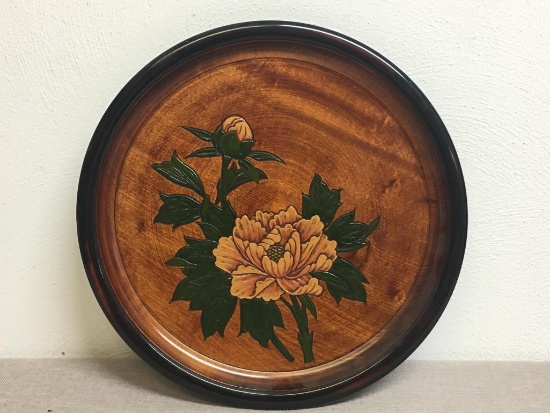 Polish Wood Platter/Decorative Wall Art