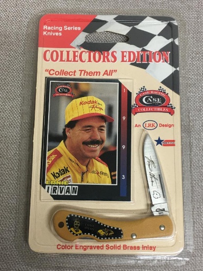 Vintage Case Pocket Knife Collectors Edition "Ernie Irvan" New in Package