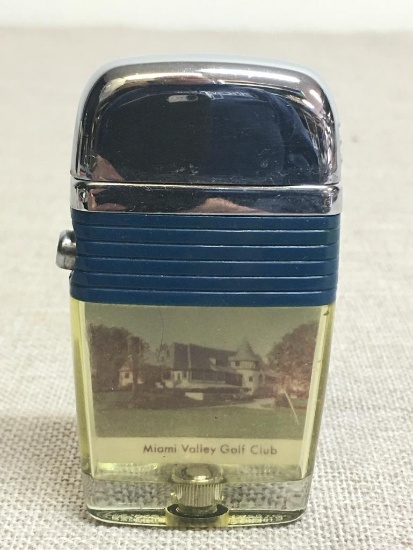 Vintage Miami Valley Golf Club Butane Lighter