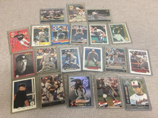 Group of Misc Cal Ripken Jr Baseball Trading Cards