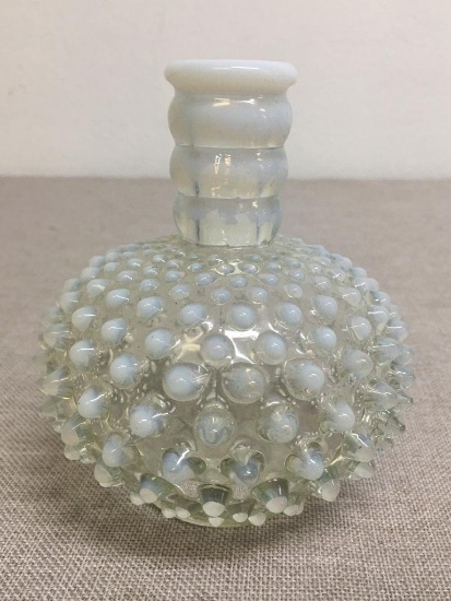 Fenton Style Hobnail Vase (Not Marked)