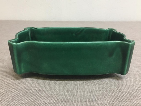 Vintage Dark Green UPCO 295 Ceramic Planter
