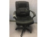 Adjustable Rolling Office Chair w/Cloth Seat