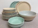 Group of Pastel Jubilee by Homer Laughlin Dishes and Bowls