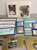Large Lot of Commemorative Stamp Collections