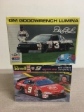 Two Nascar Scale Model Kits Incl Dale Earnhardt and Bill Elliott
