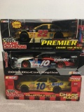 Group of Three Nascar Scale Die Cast Cars